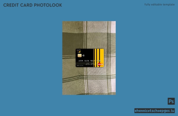 Chad Commercial Bank Tchad Mastercard Photolook Beispielvorschau